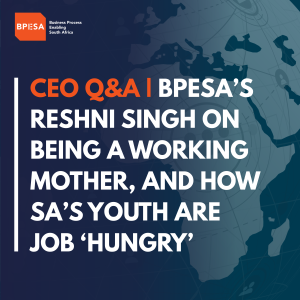 CEO Q&A | BPESA’s Reshni Singh on being a working mother, and how SA’s youth are job ‘hungry’ CEO Q&A | BPESA’s Reshni Singh on being a working mother, and how SA’s youth are job ‘hungry’