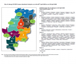 City of Joburg: COVID-19 Cases Situational Analysis 29 April 2020
