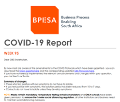 Week 95_COVID Reporting Link & Update