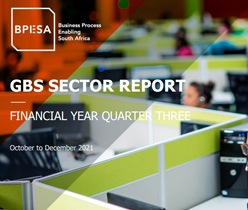 GBS Sector Jobs Report 1 October – 31 December 2021