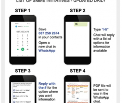 SMME #COVID-19 Support: WhatsApp Information